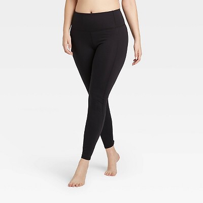 

Женские леггинсы с завышенной талией Contour Power Waist, 31 дюйм — All in Motion, черный, XL —