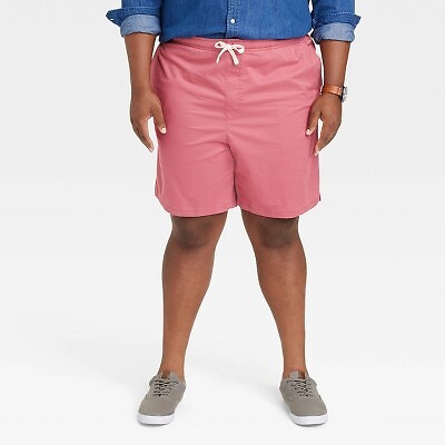 

Мужские шорты Everday без застежек 8 дюймов Big - Tall - Goodfellow - Co Red, Красный