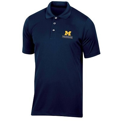 

Мужская футболка поло с коротким рукавом NCAA Michigan Wolverines, Not available