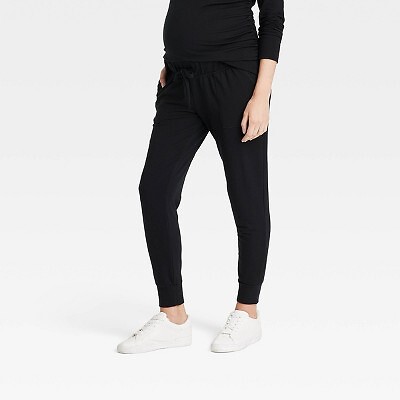 

Вязаные брюки-джоггеры для беременных — Isabel Maternity от Ingrid - Isabel Black L, Not available