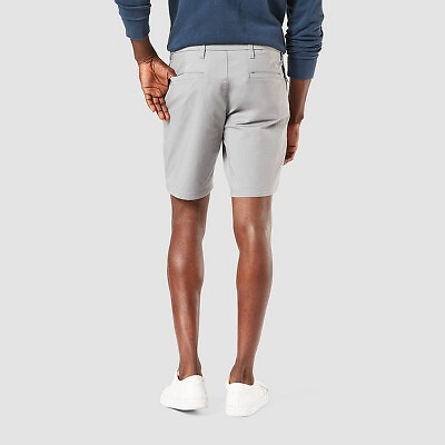 

Мужские шорты чинос стандартного кроя Dockers 9,5 дюйма — серый