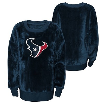 

Флисовая толстовка с круглым вырезом NFL Houston Texans для девочек, Not available