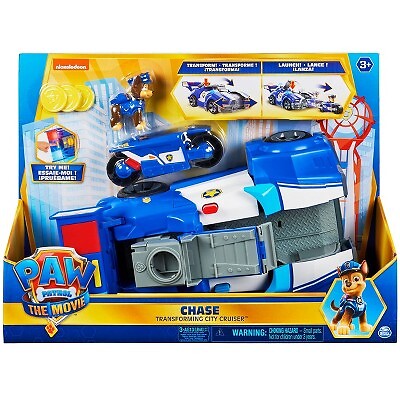 Paw patrol hotsell deluxe transforming vehicle
