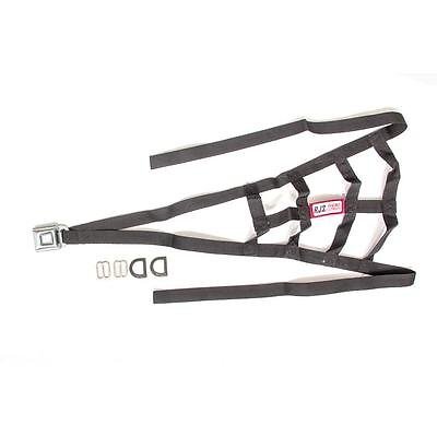 Rjs Safety 10001501, One Black Nylon Sprint Car Cage Net- Black Non-Sfi Performa