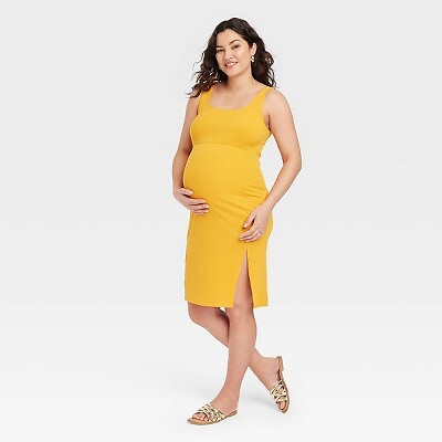 

Облегающее платье для беременных - Isabel Maternity от Ingrid - Isabel Orange, Оранжевый