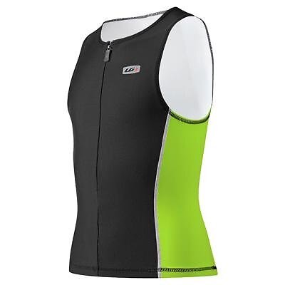 

Трикотажный топ без рукавов Louis Garneau Youth Comp, зеленый/черный, очень большой (для подростков), Green/black
