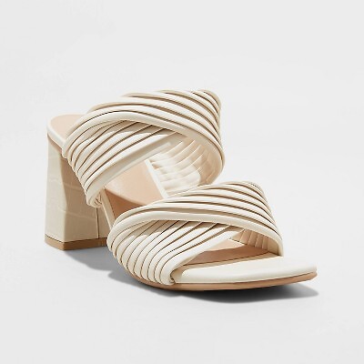 

Женские туфли Jessa Mule Heels — новый дневной крем, Cream