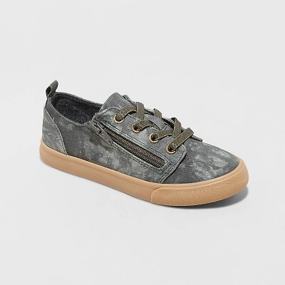 

Детские кроссовки Lucian с двойной молнией - Cat - Jack Olive Green