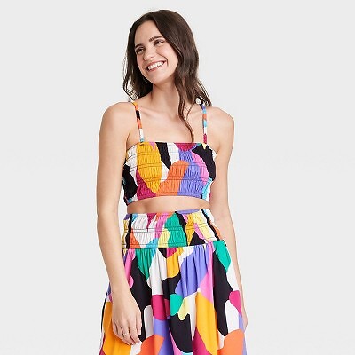 

Женский крой приталенного топа с присборенными краями — A New Day, Not available