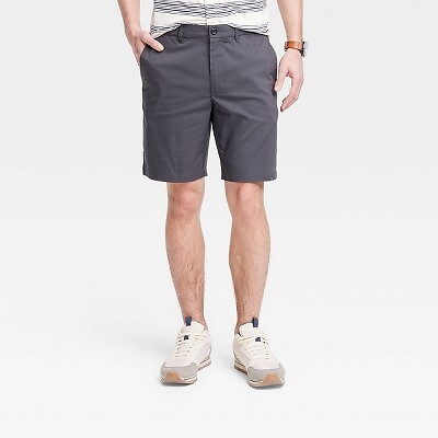 

Мужские шорты Tech Chino Regular Fit 9 дюймов - Goodfellow - Co Темно-серые, Серый