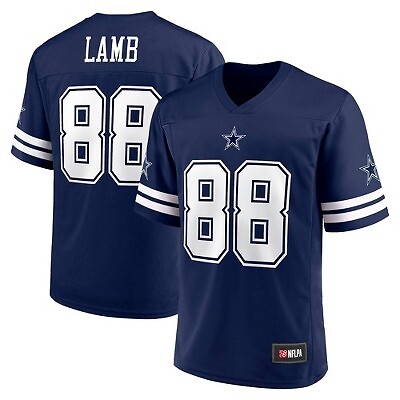 

Мужская футболка CeeDee Lamb с короткими рукавами NFL Dallas Cowboys Rival Goal Line - S, Not available