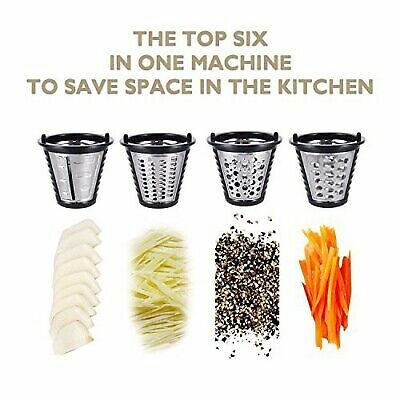 Meykey Salad Maker Professional Electric Slicer Shredder 200w Silver