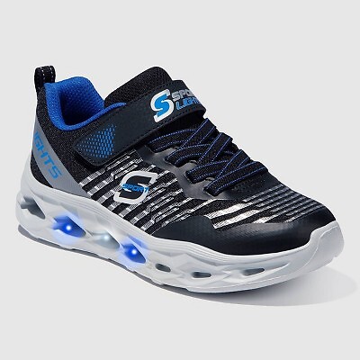 

Кроссовки Landan Light-Up Performance S Sport By Skechers для мальчиков — черный