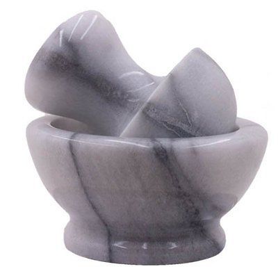 Marble Mortar and Pestles