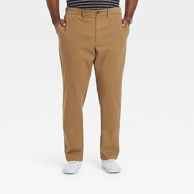 

Мужские брюки чинос Big - Tall Athletic Fit - Goodfellow - Co Dapper Brown, Коричневый