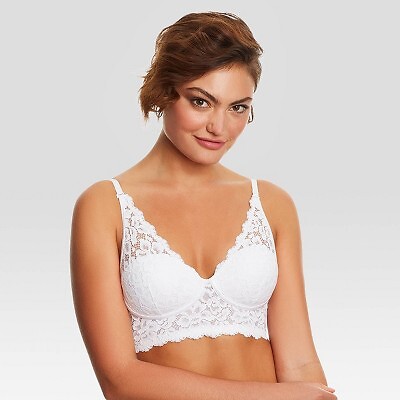 

Женский повседневный бюстгальтер без косточек Maidenform Comfort - белый