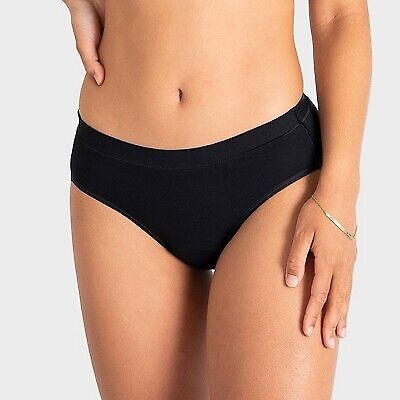 

Трусы Saalt Heavy Absorbency Super Soft Modal Comfort Герметичный период, Черный