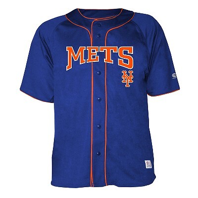 Мужская майка на пуговицах MLB New York Mets — XXL