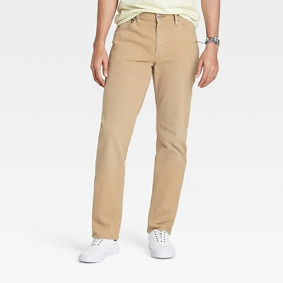 

Мужские джинсы спортивного кроя - Goodfellow - Co Хаки, Khaki
