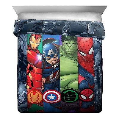 Двойное реверсивное детское одеяло Marvel Avengers Twin
