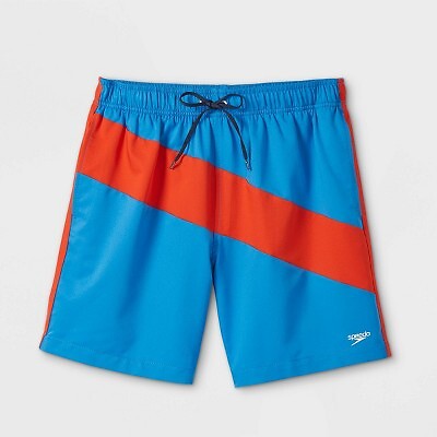 

Мужские плавки Volley Palace с пляжным принтом Speedo 7,5 дюйма — синий