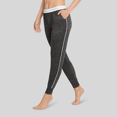

Женские пижамные штаны Jockey Generation Retro Vibes в рубчик - Темно-серый, Charcoal