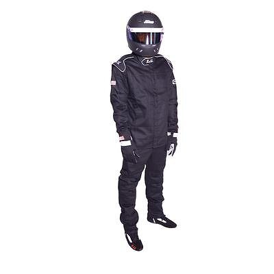 Rjs Safety 200410108, One Black Fire Retardant Fabric Pants Black 3X-Large Sfi-1