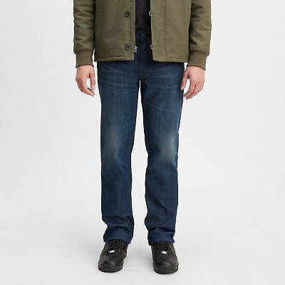 

Мужские прямые джинсы Levis 514 - Темная стирка, Dark wash