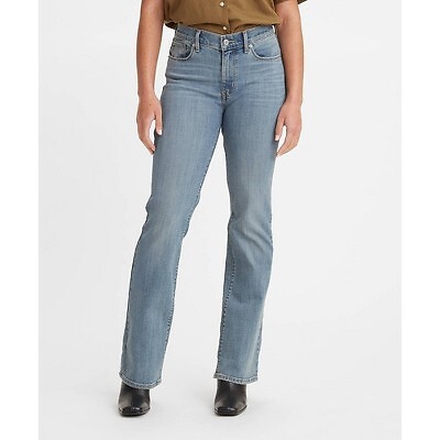 

Женские классические джинсы Bootcut со средней посадкой Levis — Ideal Clean Slate