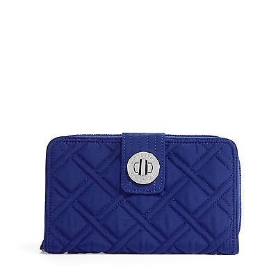 NWT Vera New York Signature Zip Around Wallet Gray Black  display picture 1
