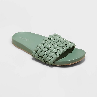 

Женские сандалии Renae Slide - Universal Thread Green, Зеленый