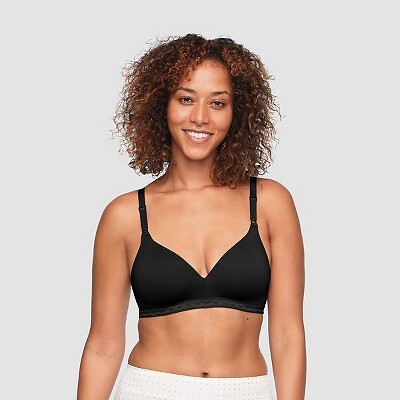 

Женский бюстгальтер Simply Perfect by Warners Supersoft без косточек - черный