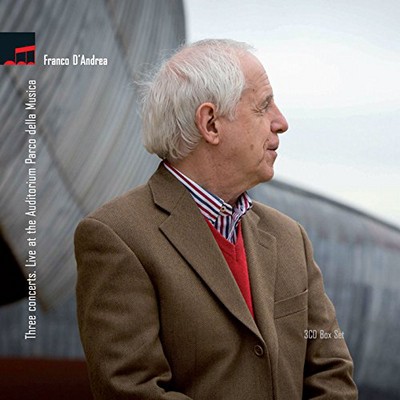 Franco d'Andrea : Three Concerts: Live at the Auditorium Parco Della Musica CD