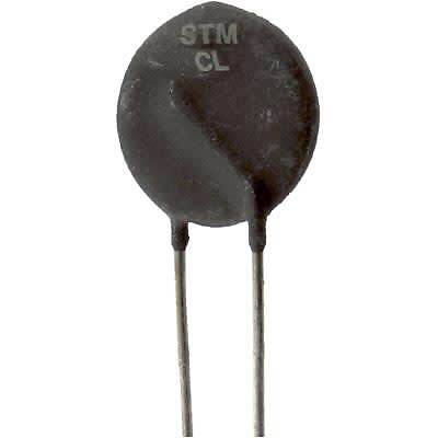 5pc AMPHENOL CL-90 Thermistor,ICL,NTC,Res 120 Ohms,Tol 25%,Radial,Disc,Cur-Rtg