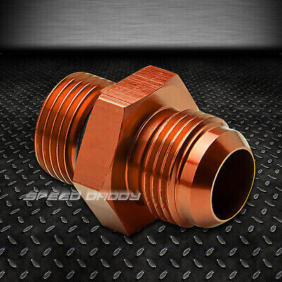 10AN AN10 7/8-14 УНФ ШЛАНГ МАСЛЯНОЙ/ТОПЛИВНОЙ МАГИСТРАЛИ, СОЕДИНИТЕЛЬНЫЙ ШТУЦЕР ДЛЯ МУЖЧИН И ЖЕНЩИН, ПЕРЕХОДНИК ЗОЛОТОЙ