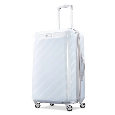 

Чемодан-спиннер в клетку American Tourister Moonlight Hardside среднего размера -, Белый