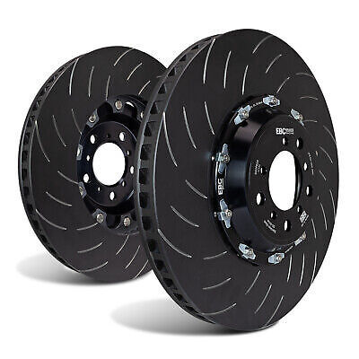 EBC Racing 2-Piece Floating Brake Disc Rotors Pair 400mm For Land Rover SG2F025