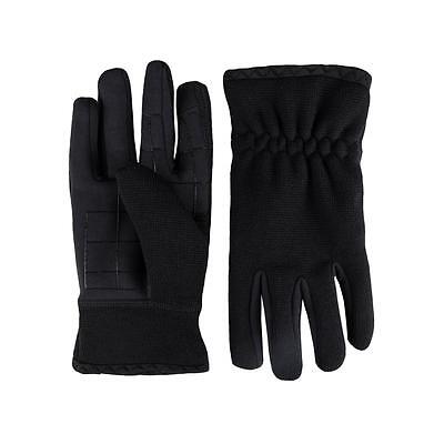 Levis Mens Touchscreen Gloves Stretch Black Medium