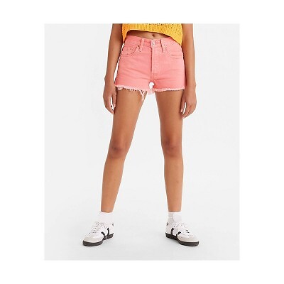 

Женские джинсовые шорты с высокой посадкой Levis 501 Original Jean Shorts - Dusty Brandied Apricot