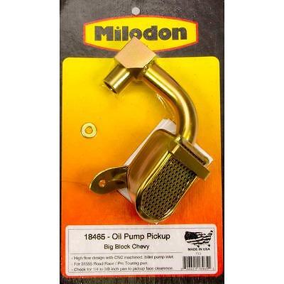 Milodon 18465, One Cadmium Oil Pump Pick-Up High Performance & Racing Parts