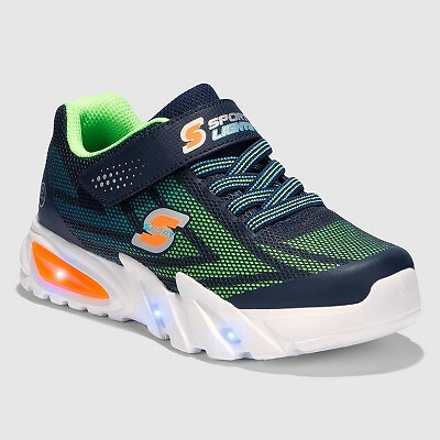 

Кроссовки Rylan Performance для мальчиков S Sport by Skechers — Темно-синий/Зеленый 3, Not available