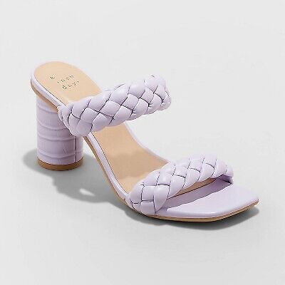 

Женские туфли Basil Mule Heels - A New Day Lilac Purple, Фиолетовый