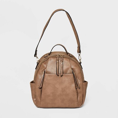 

Рюкзак VR NYC 11 Convertible Dome — коричневый