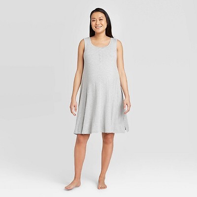 

Платье Henley для беременных без рукавов для кормящих мам - Isabel Maternity от Ingrid - Isabel, Серый
