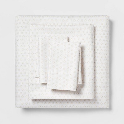 400 Thread Count Performance Printed Sheet Set - Threshold