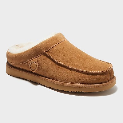 

Мужские тапочки dluxe by Dearfoams Lith Slide Slippers - Каштановый, Каштан