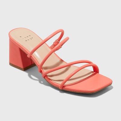 

Женские туфли на каблуке Blakely Mule - A New Day Coral Orange, Оранжевый
