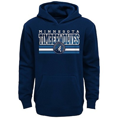 

Полиэстеровая толстовка с капюшоном для мальчиков NBA Minnesota Timberwolves, Not available