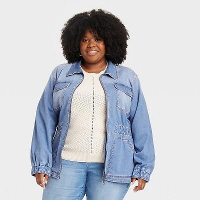 

Женская куртка Utility - Knox Rose Blue Denim 2X, Not available