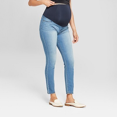 

Джеггинсы для беременных на животе - Isabel Maternity от Ingrid - Isabel Medium Wash